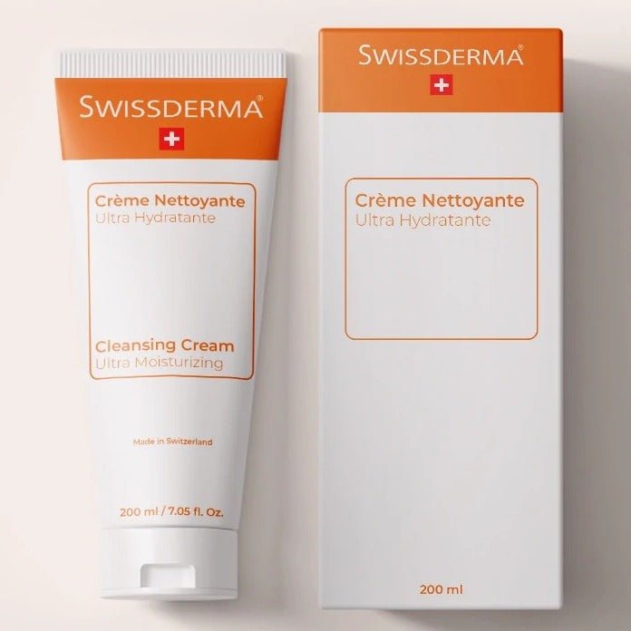 Swissderma Crème Nettoyante Ultra-Hydratante 200ml