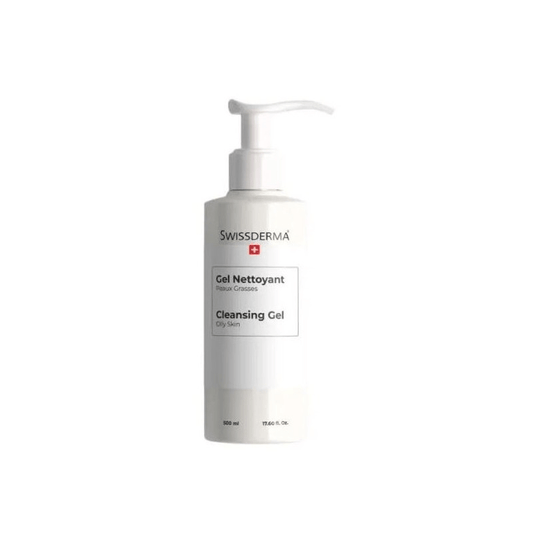 SwissDerma Gel Nettoyant Purifiant pour Peaux Grasses 500ml
