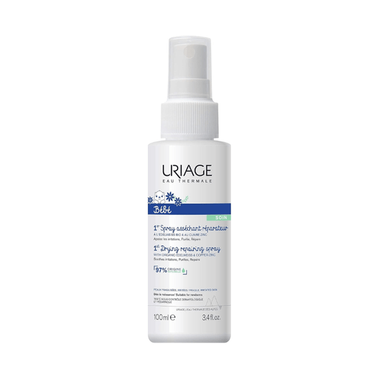 Uriage Bébé 1er Spray Asséchant Et Réparateur Cu-Zn - 100 ml