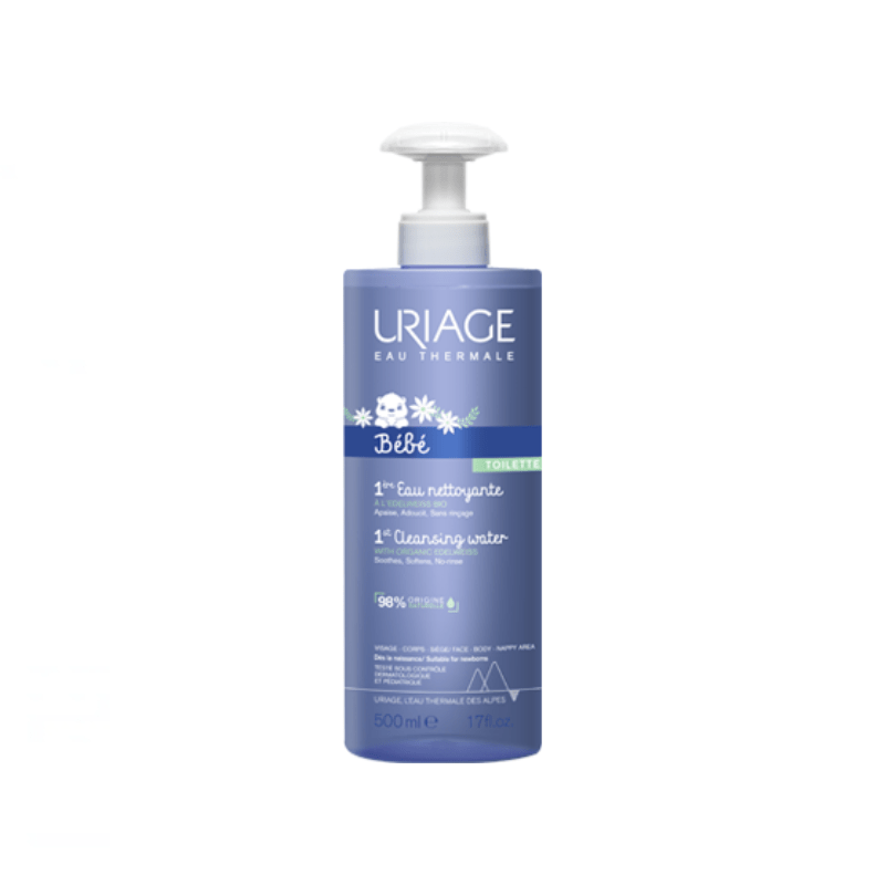 Uriage Bébé 1ère Eau Nettoyante Sans Rinçage 500ml