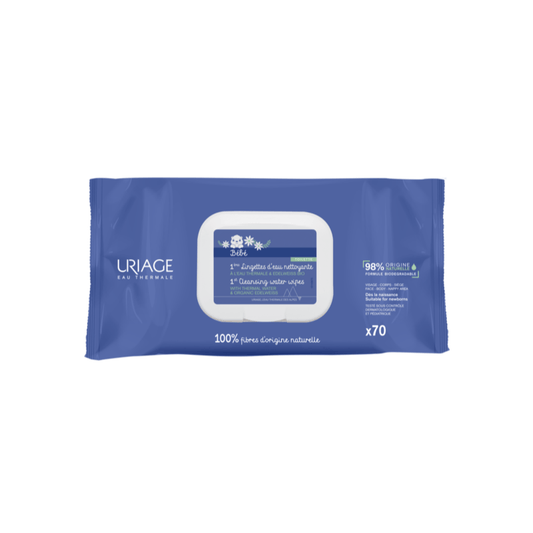 Uriage Bébé – 1ères Lingettes Nettoyantes Extra-Douces