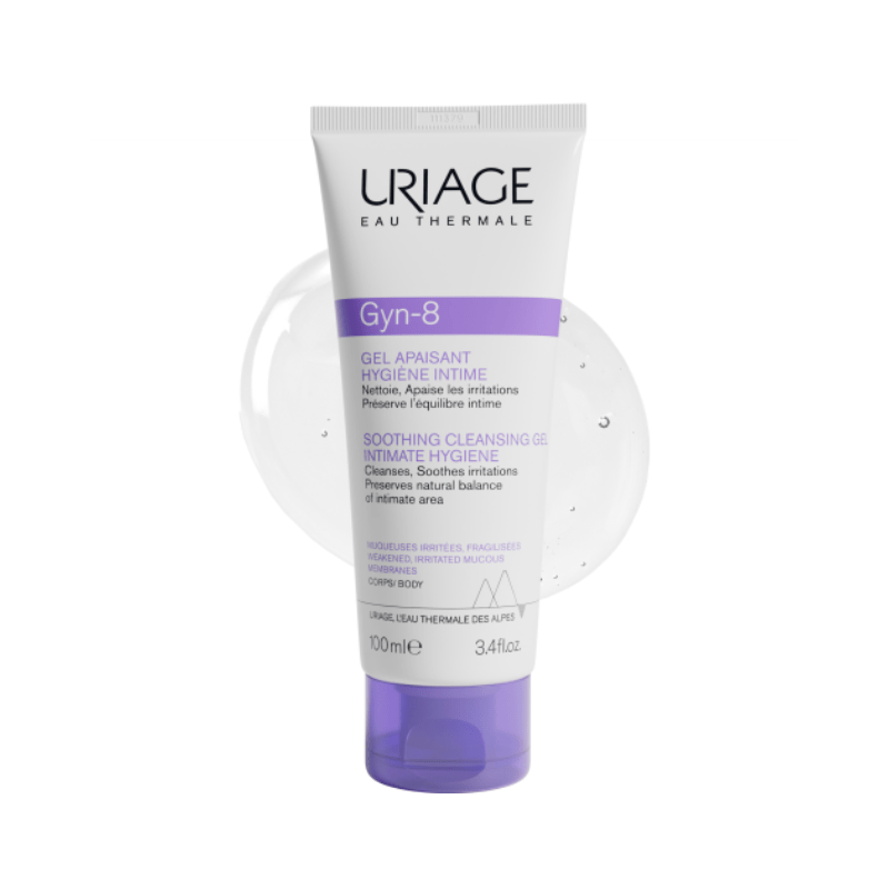 Uriage Gyn-Phy Gel Moussant Apaisant Hygiène Intime 100ml