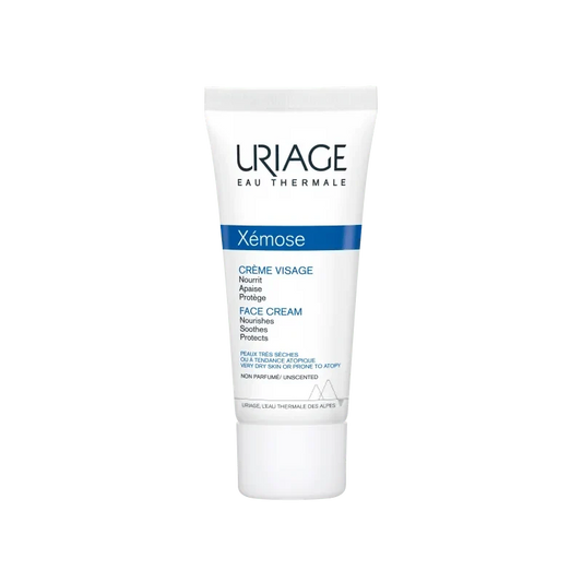 Uriage Xémose Crème Visage 40ml - Hydratation et Protection Intensives