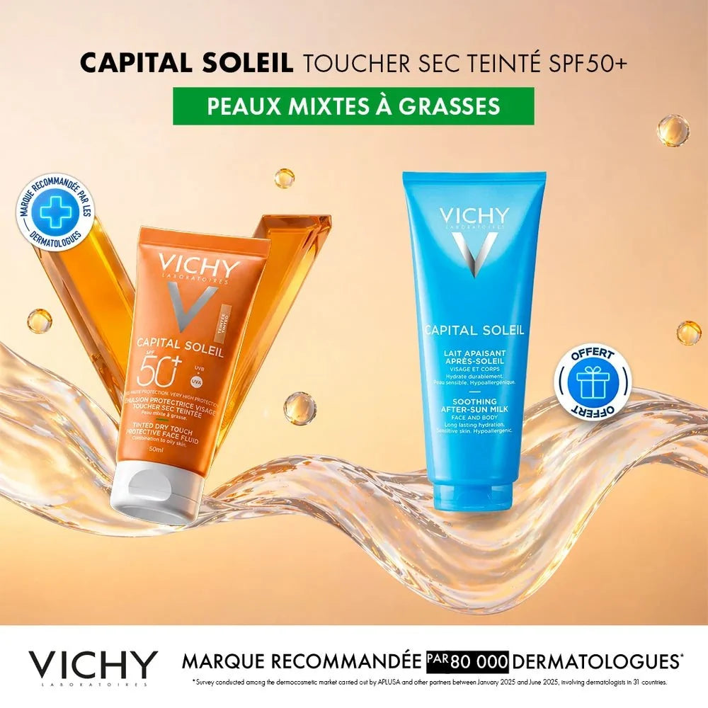Vichy Capital Soleil BB Crème Toucher Sec Teintée SPF50