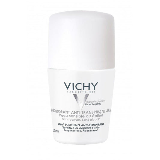 Vichy Déodorant Anti-Transpirant Dermo-Tolérance 48H Roll-On