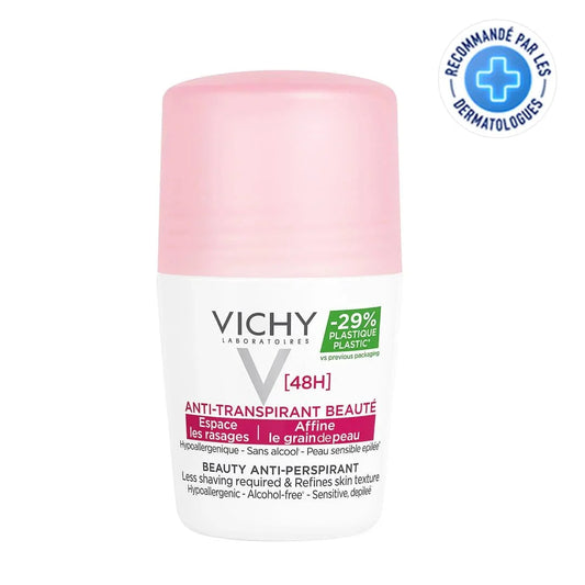 Vichy Déodorant Eclaircissant Anti-Transpirant 48H Roll-On 50ml
