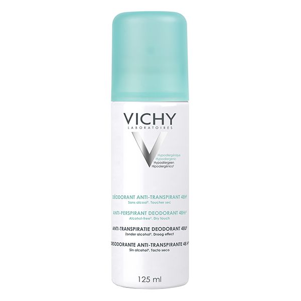 Vichy Déodorant Anti-Transpirant 48H Aérosol 125ml