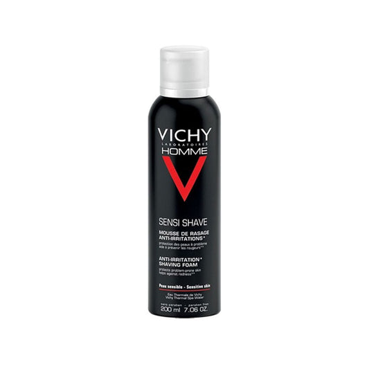 Vichy Homme Mousse à Raser Anti-Irritations pour Peaux Sensibles