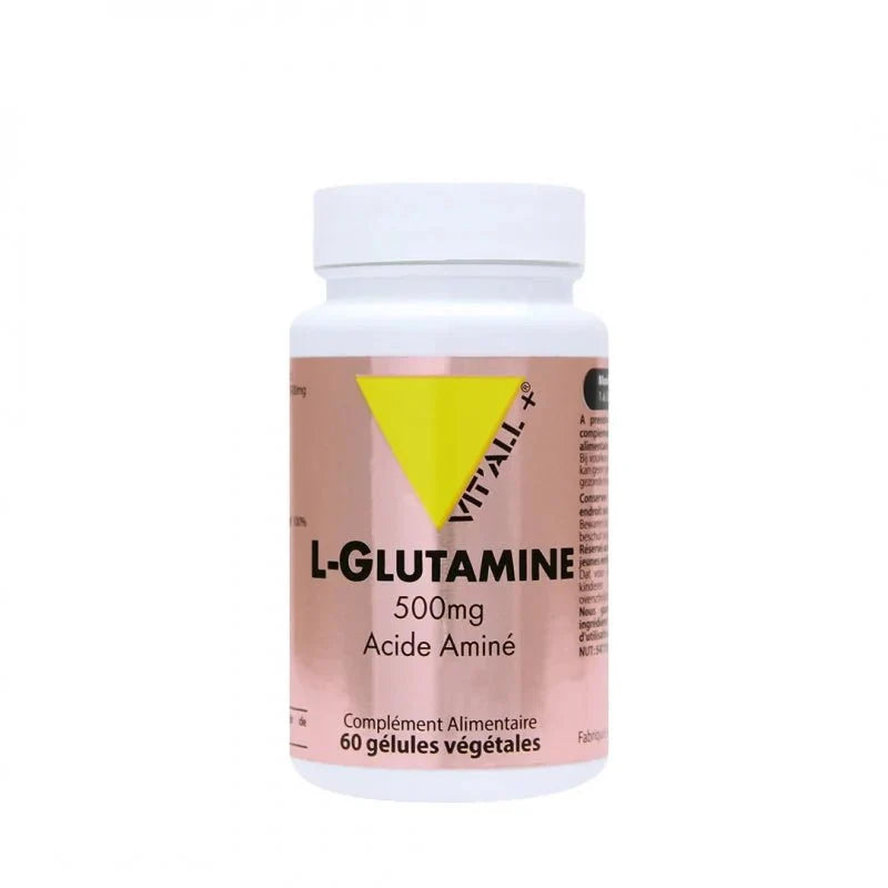 VITALL+ L-Glutamine 500mg - 60 Gélules