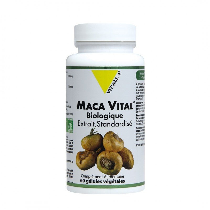 Vitall+ Maca Vital 500Mg Bio - 30 Gélules