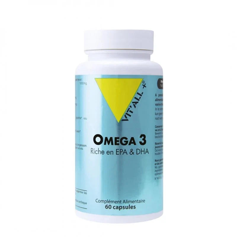 VITALL+ Omega 3 1000mg - 60 Capsules
