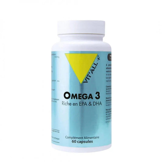 VITALL+ Omega 3 1000mg - 60 Capsules
