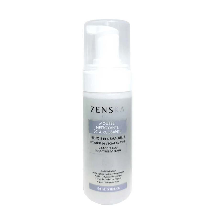 Zenska Mousse Nettoyante Éclaircissante 150 ml