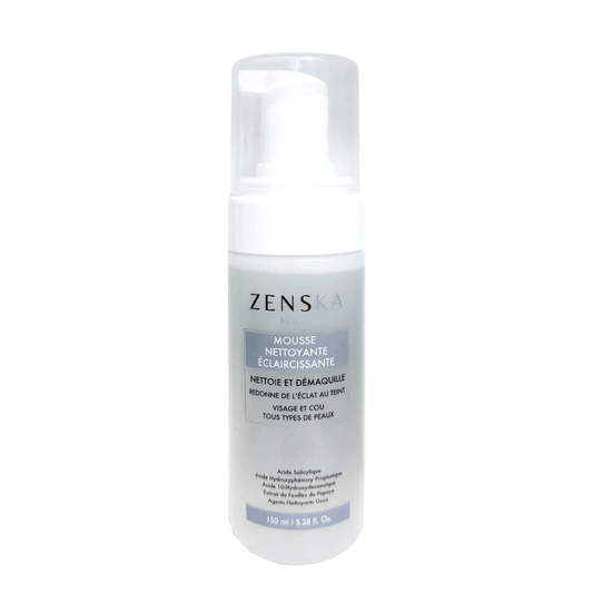Zenska Mousse Nettoyante Éclaircissante 150 ml