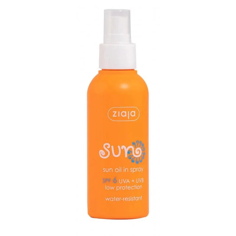 Ziaja Sun Huile Solaire Bronzante SPF6 - Spray 125ml